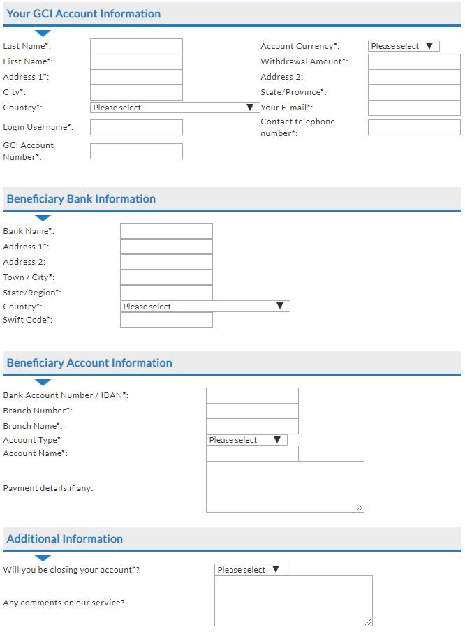 Withdraw Funds Goldstarway - 